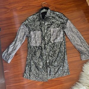 Sequin top
